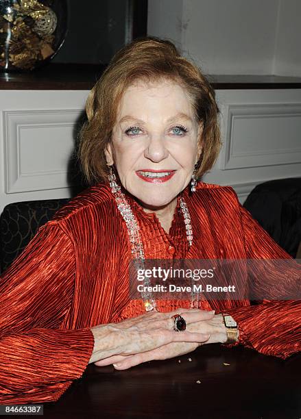 Joan Copeland attends the afterparty following the press night of 'A View From The Bridge', at Ruby Blue on February 5, 2009 in London, England.