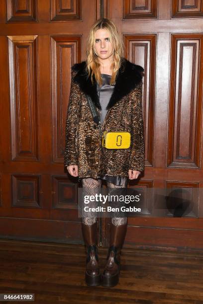 Hari Nef attends the Marc Jacobs Fashion Show during New York Fashion Week at Park Avenue Armory on September 13, 2017 in New York City.