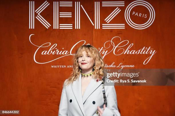 Natasha Lyonne attends KENZO, Humberto Leon, Carol Lim And Natasha Lyonne Premiere "Cabiria, Charity, Chastity" In New York City at Public Arts on...