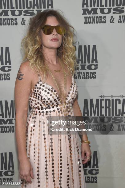 Elizabeth Cook attends the 2017 Americana Music Association Honors & Awards on September 13, 2017 in Nashville, Tennessee.