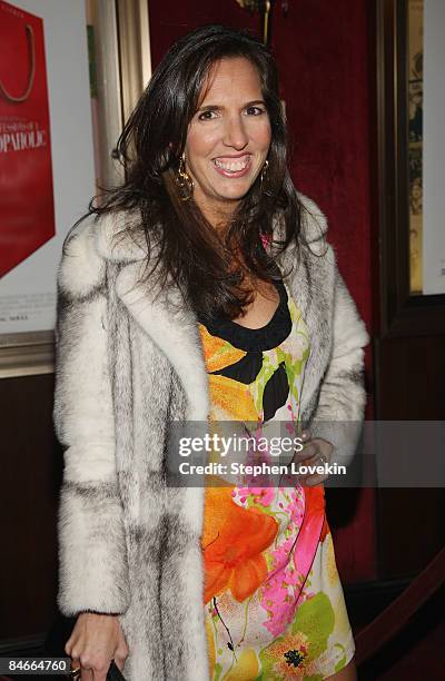 Liz Lang attends the premiere of "Confessions of a Shopaholic" at the Ziegfeld Theatre on February 5, 2009 in New York City.