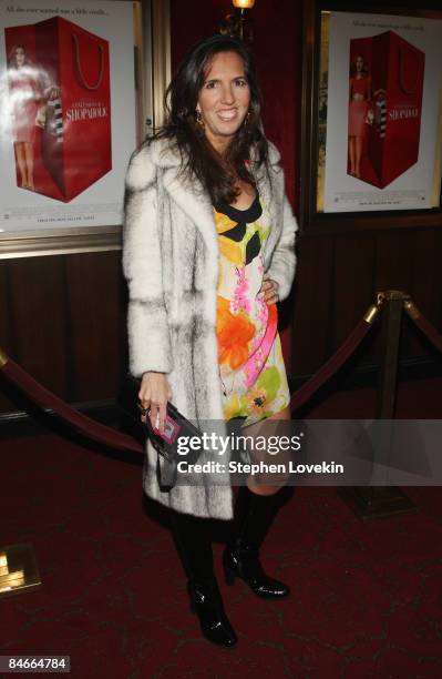 Liz Lang attends the premiere of "Confessions of a Shopaholic" at the Ziegfeld Theatre on February 5, 2009 in New York City.