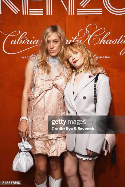 Chloë Sevigny and Natasha Lyonne attend KENZO, Humberto Leon, Carol Lim And Natasha Lyonne Premiere "Cabiria, Charity, Chastity" In New York City at...