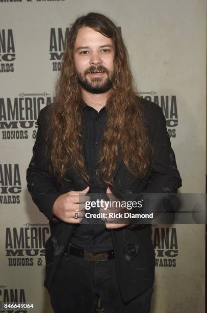 Brent Cobb arrrives at the 2017 Americana Music Association Honors & Awards on September 13, 2017 in Nashville, Tennessee.