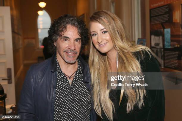 John Oates of Hall and Oates and Margo Price attend the 2017 Americana Music Association Honors & Awards on September 13, 2017 in Nashville,...