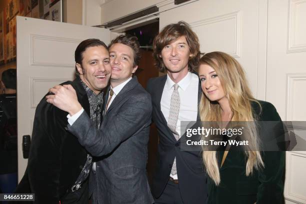 Jeremy Ivey, Kenneth Pattengale, Joey Ryan, and Margo Price attend the 2017 Americana Music Association Honors & Awards on September 13, 2017 in...