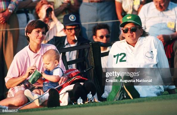 Toby Mize View of Masters Champion Larry Mize's wife Bonnie and son David... News ...