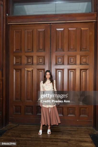 Kim Jones attends Marc Jacobs Spring 2018 show red carpet at Park Avenue Armory on September 13, 2017 in New York City.