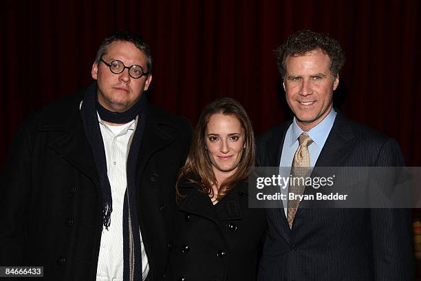 Director Adam McKay, producer Jessica Elbaum and actor Will Ferrell attend the opening night after party for "You're Welcome America. A Final Night...