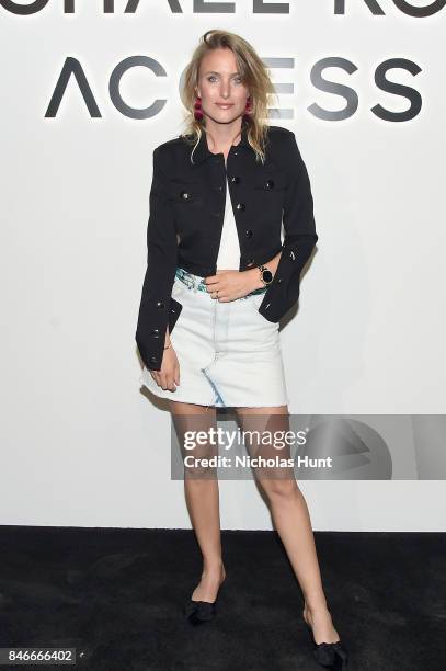 Rebecca Laurey attends Michael Kors and Google Celebrate new MICHAEL KORS ACCESS Smartwatches at ArtBeam on September 13, 2017 in New York City.
