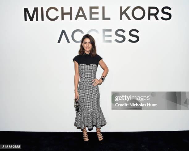 Camila Coelho attends Michael Kors and Google Celebrate new MICHAEL KORS ACCESS Smartwatches at ArtBeam on September 13, 2017 in New York City.