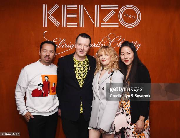 Humberto Leon, Kabuki Magic, Natasha Lyonne and Carol Lim attend KENZO, Humberto Leon, Carol Lim and Natasha Lyonne Premiere "Cabiria, Charity,...