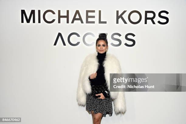 Fyza Kadir attends Michael Kors and Google Celebrate new MICHAEL KORS ACCESS Smartwatches at ArtBeam on September 13, 2017 in New York City.