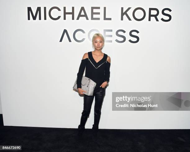 Vanessa Hong attends Michael Kors and Google Celebrate new MICHAEL KORS ACCESS Smartwatches at ArtBeam on September 13, 2017 in New York City.