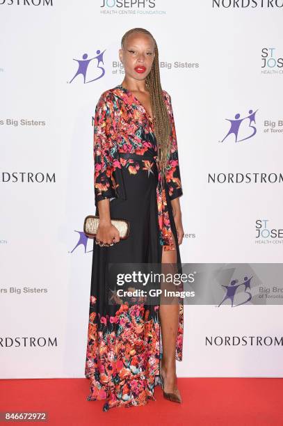 Stacey McKenzie attends Nordstrom Sherway Gardens Opening Gala at Sherway Gardens on September 13, 2017 in Etobicoke, Canada.