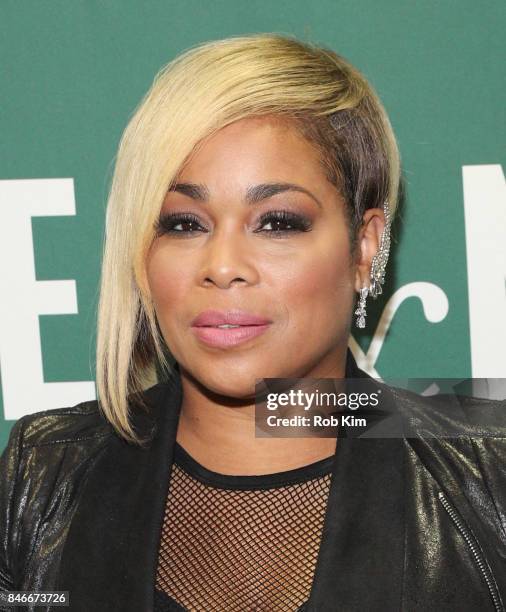 Tionne 'T-Boz' Watkins promotes her new book, "A Sick Life: TLC 'n Me: Stories From On And Off The Stage" at Barnes & Noble Union Square on September...