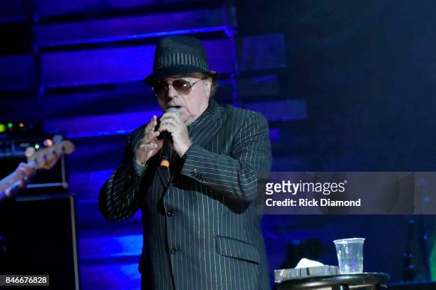 Van Morrison performs onstage during the 2017 Americana Music Association Honors & Awards on September 13, 2017 in Nashville, Tennessee.