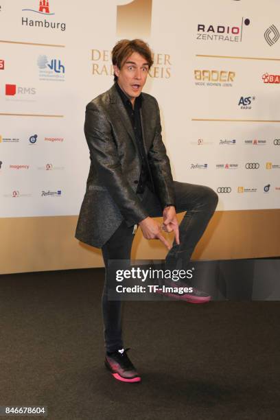 Matze Knop attends the Deutscher Radiopreis at Elbphilharmonie on September 7, 2017 in Hamburg, Germany. "n