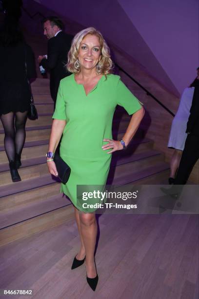 Bettina Tietjen attends the Deutscher Radiopreis at Elbphilharmonie on September 7, 2017 in Hamburg, Germany. "n