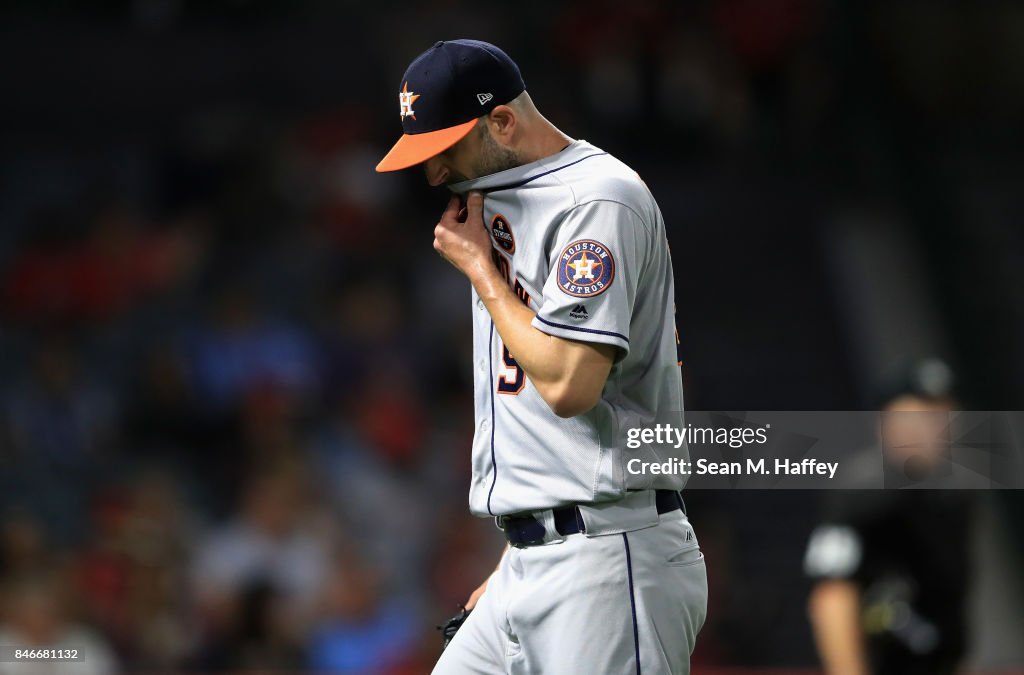 Houston Astros v Los Angeles Angels of Anaheim