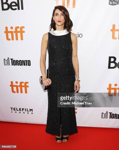 Deniz Gamze Erguven arrives to the "Kings" premiere - 2017 TIFF - Premieres, Photo Calls and Press Conferences held on September 13, 2017 in Toronto,...