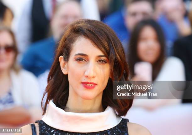 Deniz Gamze Erguven arrives to the "Kings" premiere - 2017 TIFF - Premieres, Photo Calls and Press Conferences held on September 13, 2017 in Toronto,...