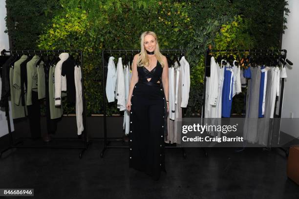 Bianca Whyte attends the Whyte Studio NYFW Launch Dinner hosted by Bianca Whyte and Jamie Frankel at Hotel Hugo on September 13, 2017 in New York...