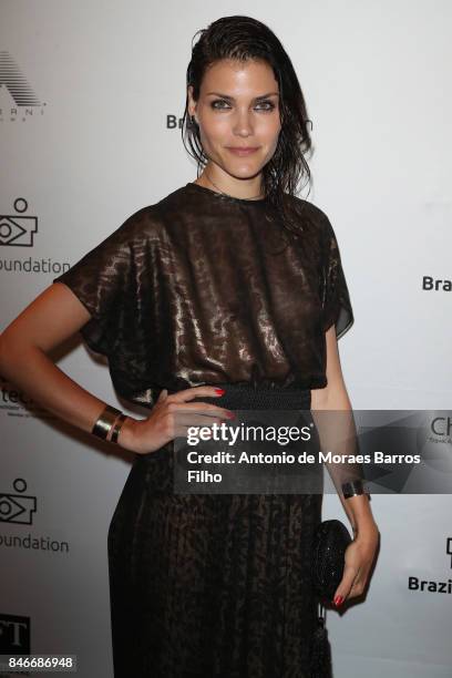 Luciana Curtis attends the 2017 Brazil Foundation Gala on September 13, 2017 in New York City.