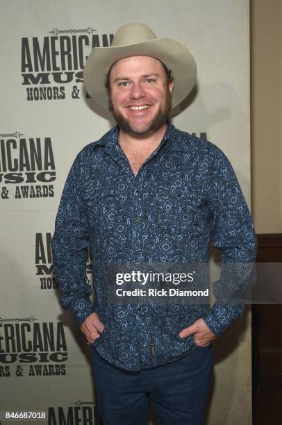 Critter Fuqua attends the 2017 Americana Music Association Honors & Awards on September 13, 2017 in Nashville, Tennessee.