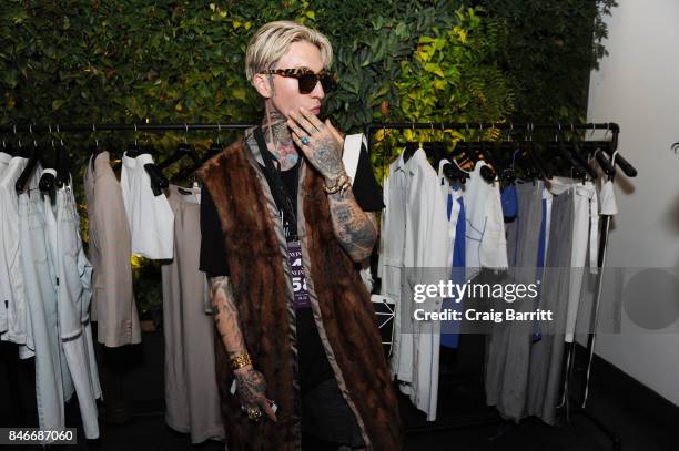 Chris Lavish attends the Whyte Studio NYFW Launch Dinner hosted by Bianca Whyte and Jamie Frankel at Hotel Hugo on September 13, 2017 in New York...