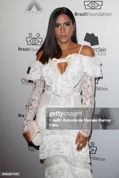 Marina Morena attends the 2017 Brazil Foundation Gala on September 13, 2017 in New York City.