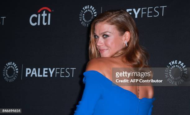 Adrianne Palicki arrives for a screening of FOX's "The Orville" on September 13, 2017 in Beverly Hills, California at The Paley Center For Media's...