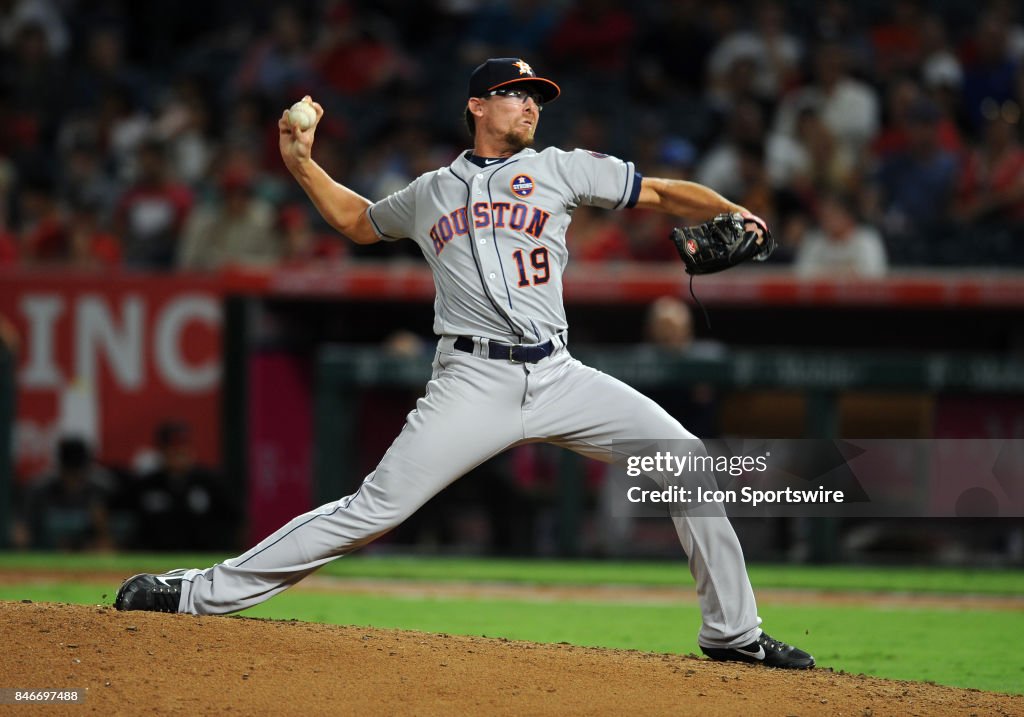 MLB: SEP 13 Astros at Angels