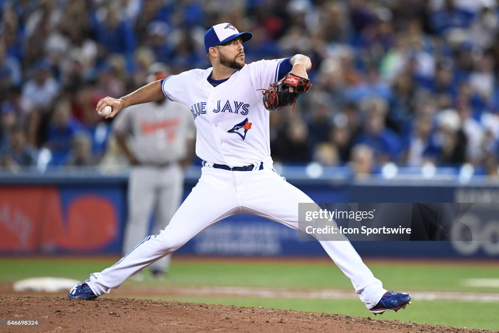 MLB: SEP 13 Orioles at Blue Jays
