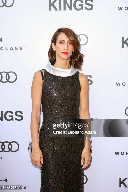 Deniz Gamze Erguven attends "Kings" premiere party hosted by Diageo World Class Canada and Audi at Bisha Hotel & Residences in Toronto