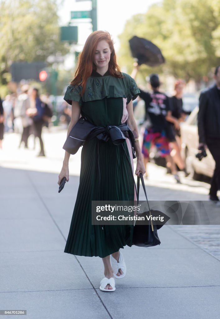 New York Fashion Week - Street Style - Day 7