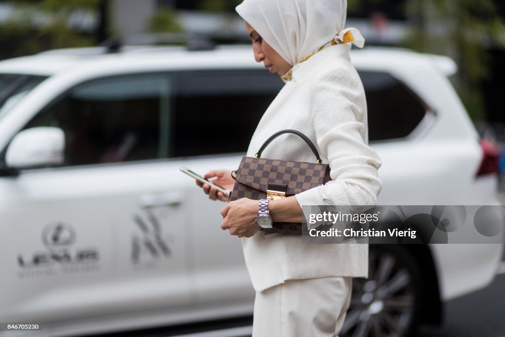 New York Fashion Week - Street Style - Day 7