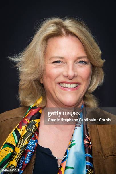 Nathalie Fellonneau attends the RTL-RTL2-Fun Radio Press Conference to Announce Their TV Schedule for 2017/2018, at Cinema Elysee Biarritz on...