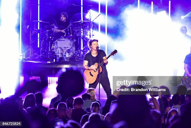 Musician John Rzeznik of the Goo Goo Dolls performs at The Greek Theatre on September 13, 2017 in Los Angeles, California.