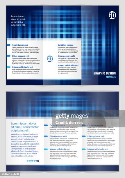 Generic Leaflet Example Leaflet Design Example High-Res Vector Graphic - Getty Images