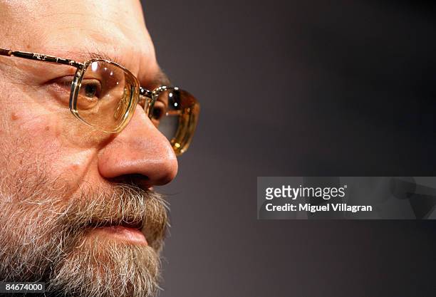 Iranian parliament speaker Ali Larijani, formerly Tehran's envoy in nuclear talks, attends the first day of the Munich conference on security policy...