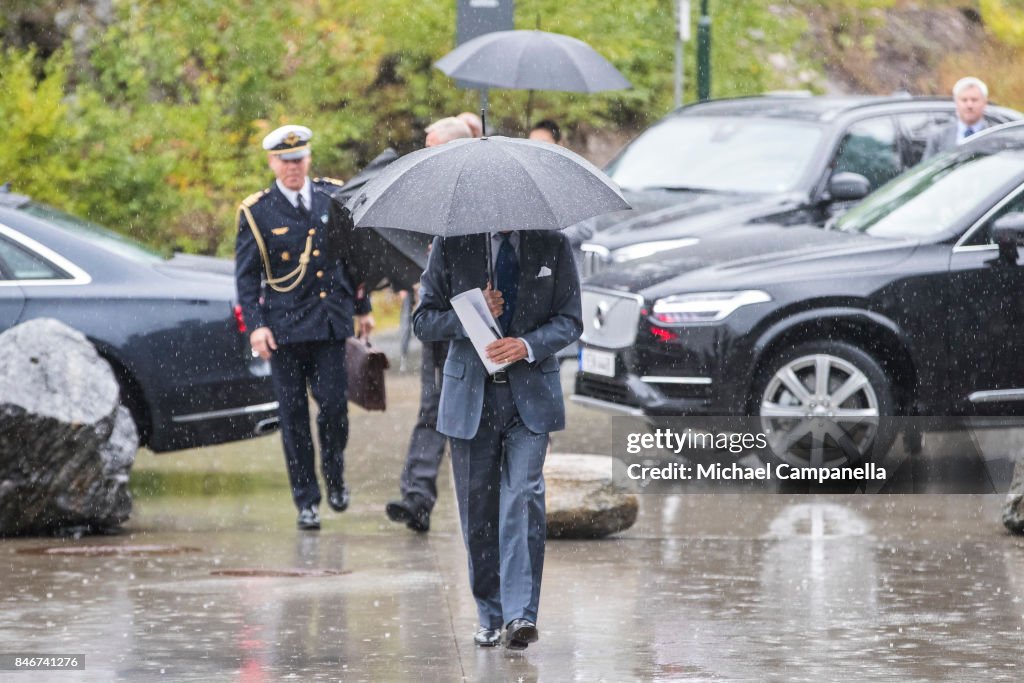 Swedish Royals Attend the Stockholm Security Conference 2017