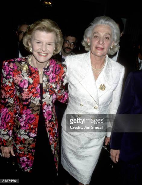 Betty Ford and Happy Rockefeller