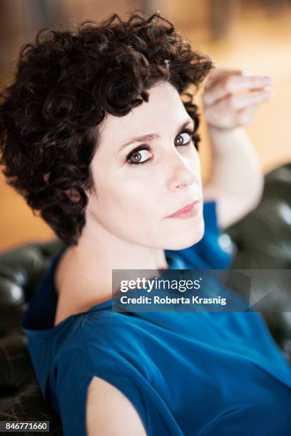 Actor Cecilia Dazzi is photographed on April 12, 2016 in Rome, Italy.