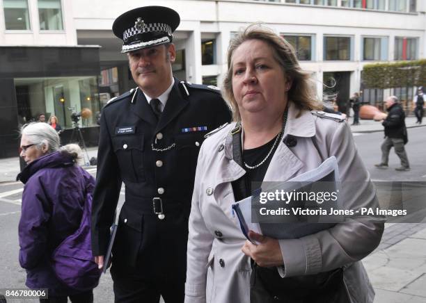 Metropolitan Police Commander Stuart Cundy arriving for the Grenfell Tower public inquiry in central London where Sir Martin Moore-Bick is delivering...