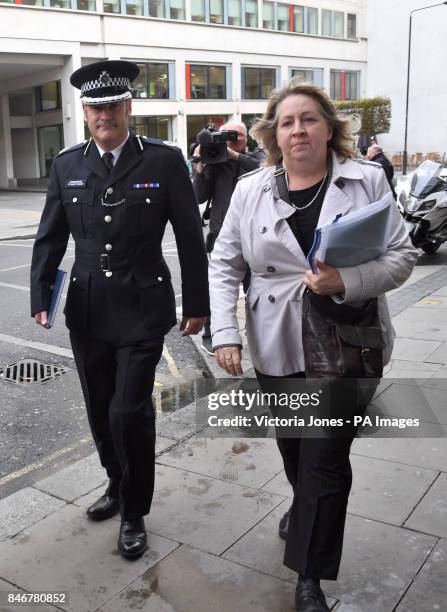 Metropolitan Police Commander Stuart Cundy arriving for the Grenfell Tower public inquiry in central London where Sir Martin Moore-Bick is delivering...