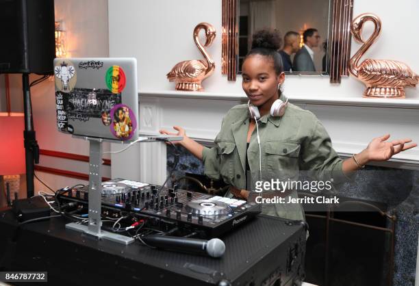 Shacia Payne DJs MERRY JANE kick off of Loud & Clear campaign with DJ Snoopadelic at Los Angeles dinner event held at the private residence of Jonas...
