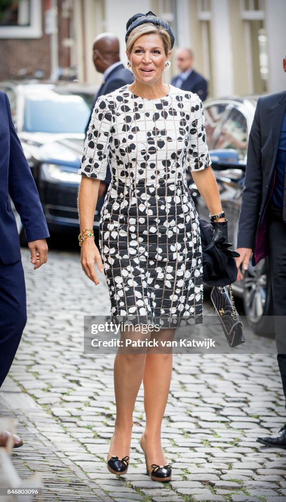 Queen Maxima opens the new Asian Library of the University Leiden