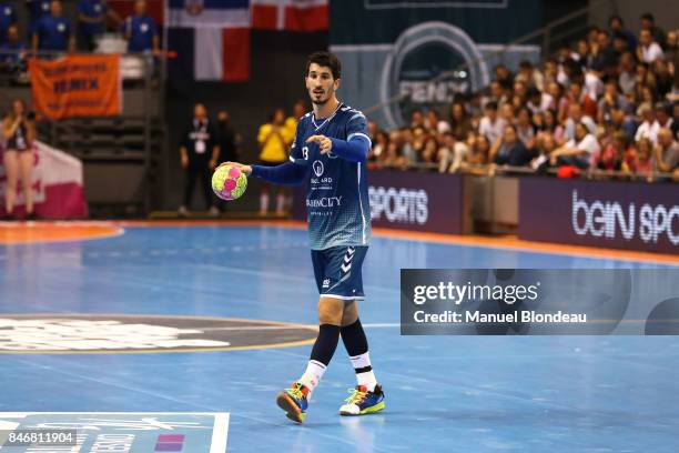 Alvaro Ruiz Sanchez of Toulouse during Lidl Star Ligue match between Fenix Toulouse and Pays D'aix Universite Club on September 13, 2017 in Toulouse,...