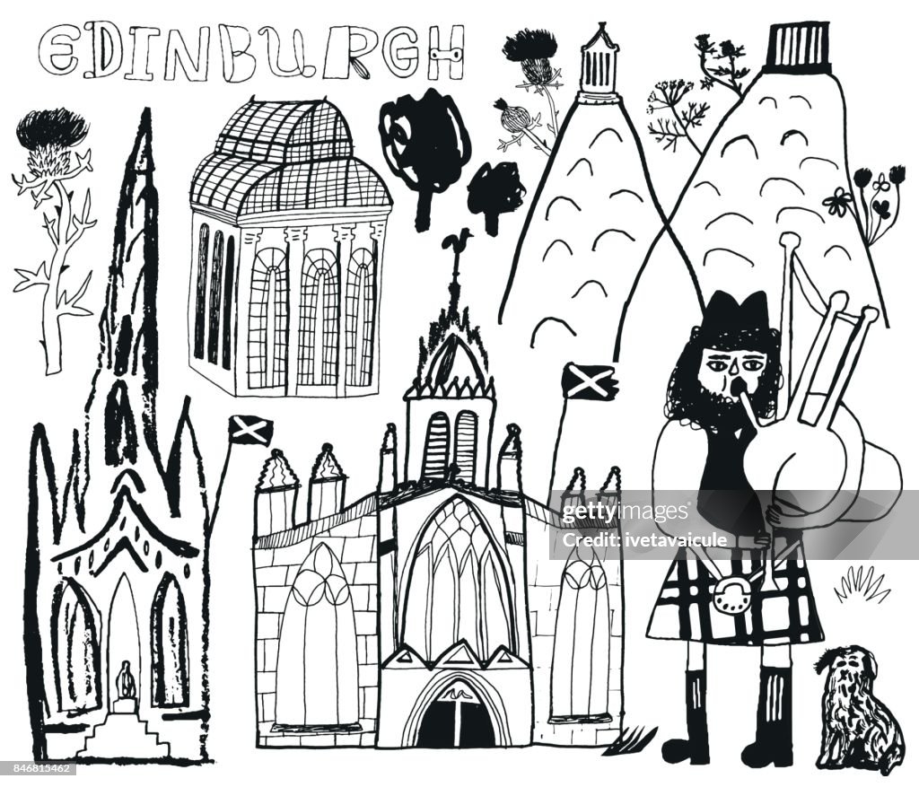 Edinburgh in Schottland